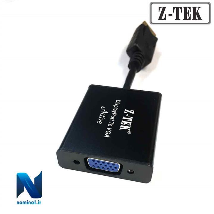 تبدیل displayport به vga اکتیو (Z-TEK آلمان)